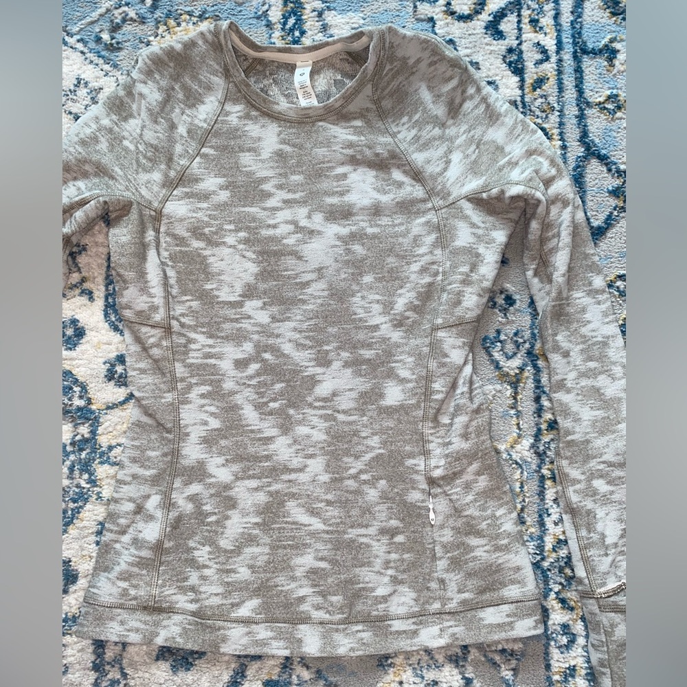 Lululemon Rulu Run Long Sleeve Shirt